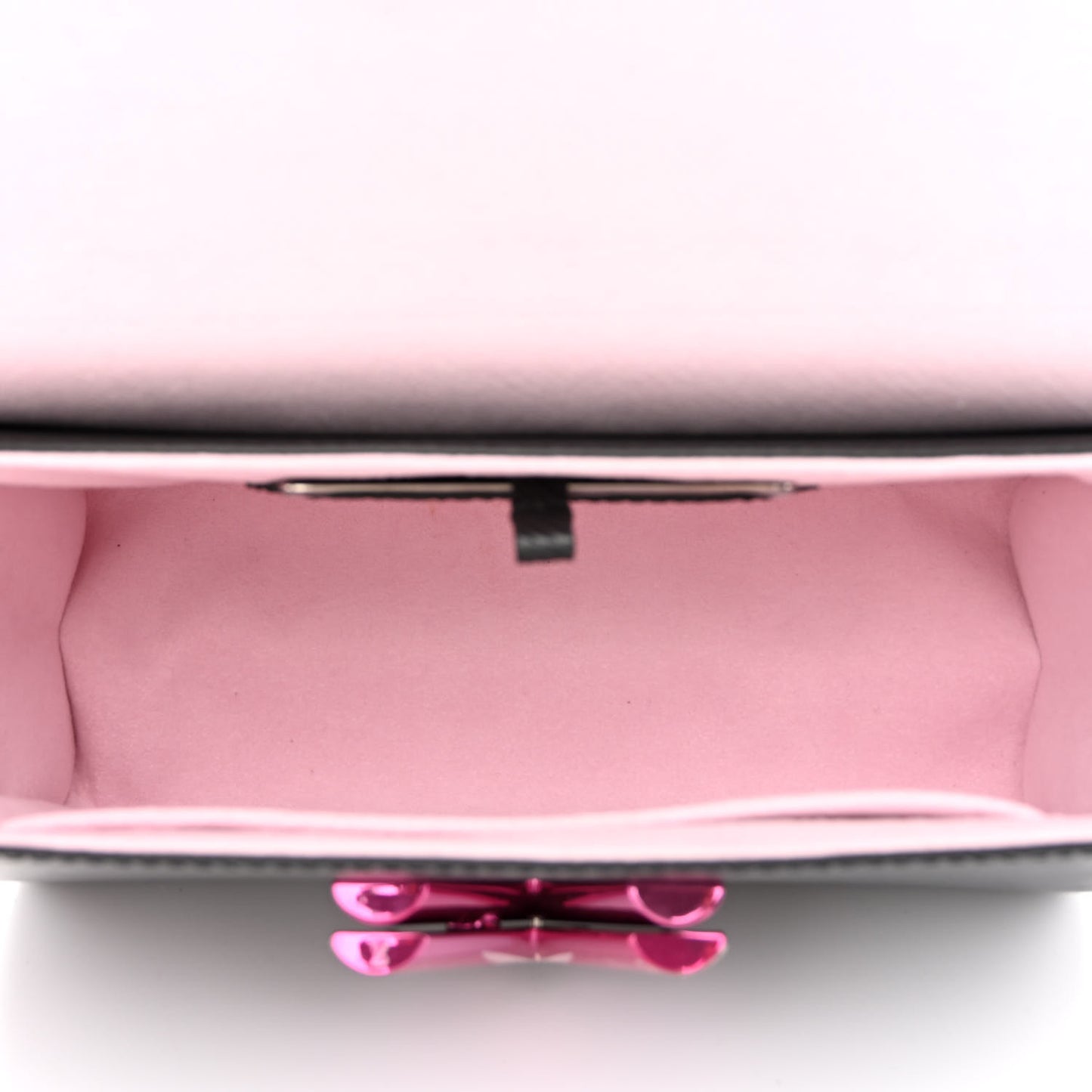 Epi Twist Shoulder Bag MM Black Rose