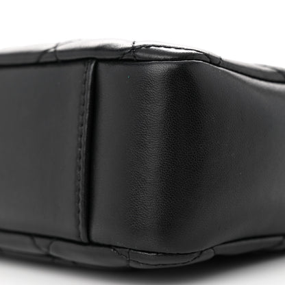Chanel Lambskin Quilted CC Pearl Crush Camera Case Black 10 of 10