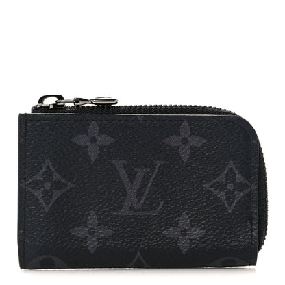 Louis Vuitton Monogram Eclipse Coin Purse 1 of 9