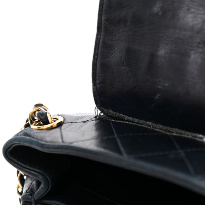 Chanel Lambskin CC Tassel Shoulder Bag Navy 19 of 20