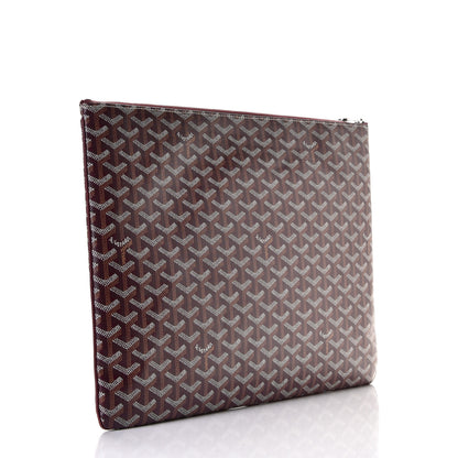 Goyard Goyardine Senat Pochette GM Burgundy 2 of 5