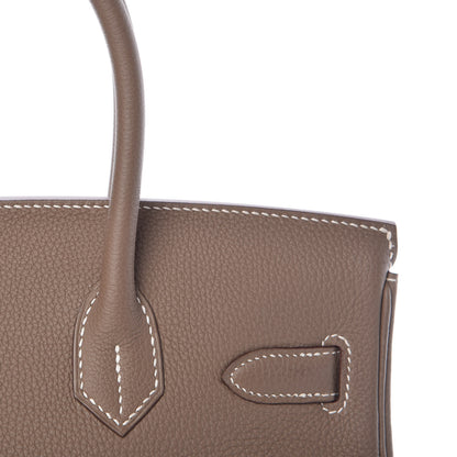 Hermes Togo Birkin 30 Etoupe 13 of 33