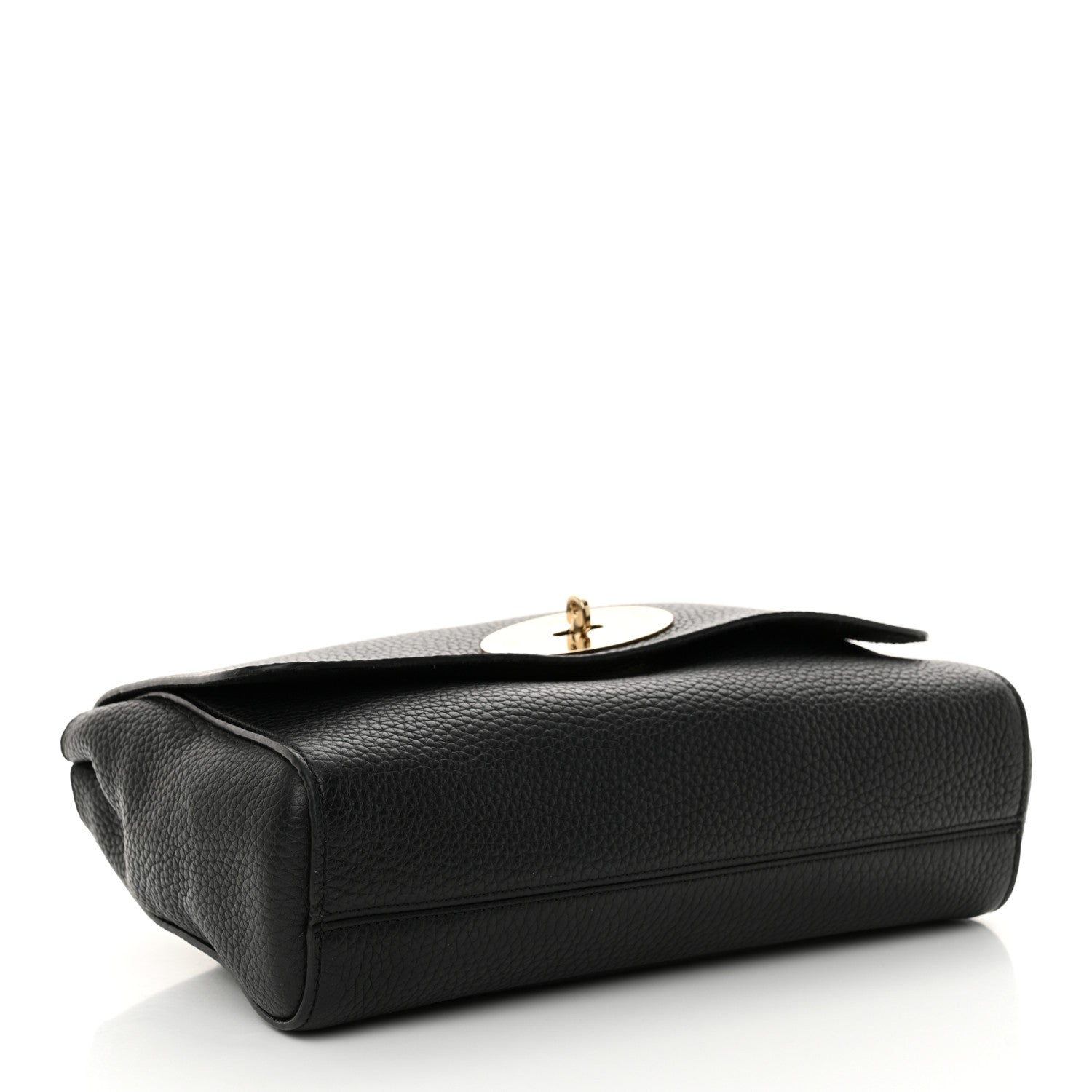 Mulberry Small Classic Grain Calfskin Medium Lily Black 4 of 10