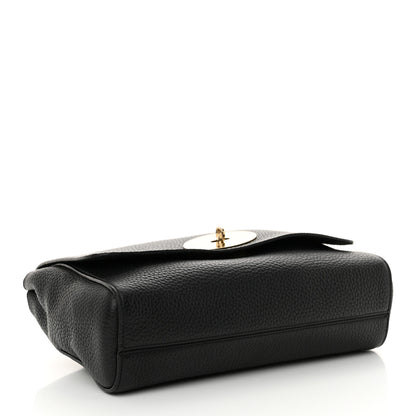 Mulberry Small Classic Grain Calfskin Medium Lily Black 4 of 10
