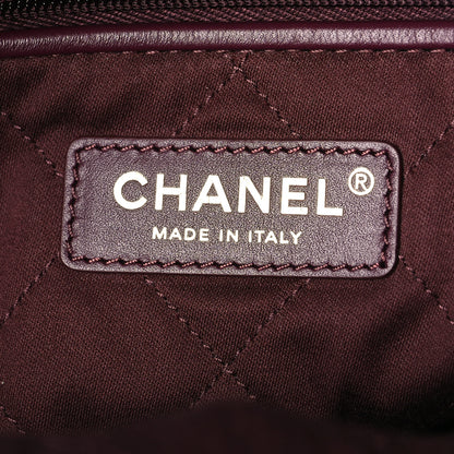 Chanel Caviar Quilted Small Chanel 22 Dark Burgundy 7 of 11