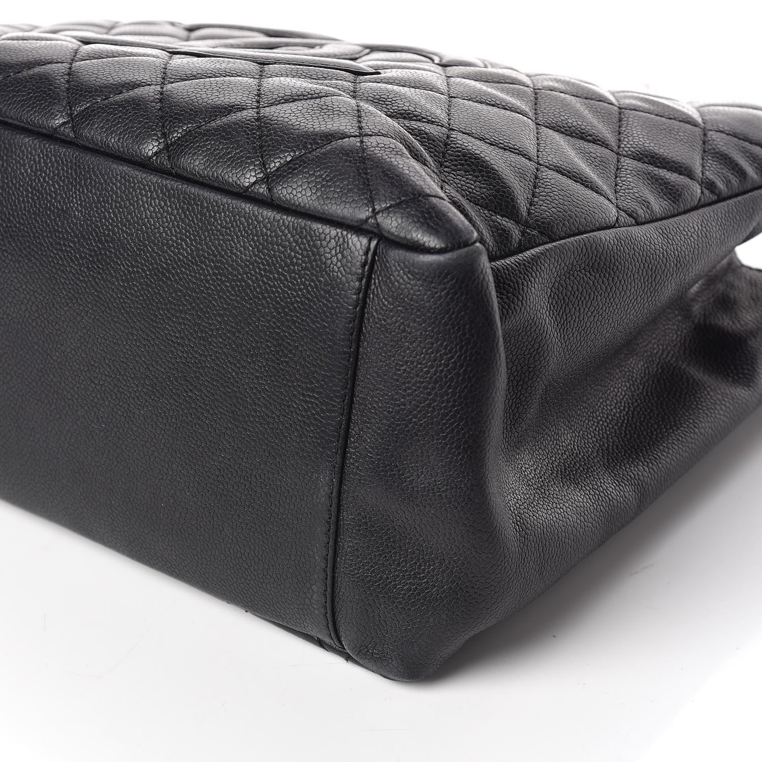 Chanel Caviar Quilted Grand Shopping Tote GST Black 11 of 15