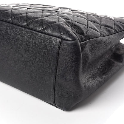 Chanel Caviar Quilted Grand Shopping Tote GST Black 11 of 15