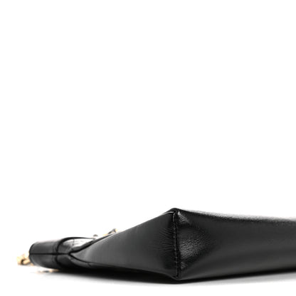 Chanel Shiny Crumpled Calfskin Quilted Nano 31 Shopping Bag Black 9 of 13