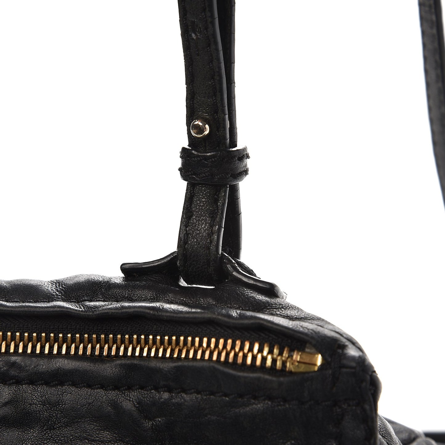 Tumbled Sheepskin Mini Pandora Black