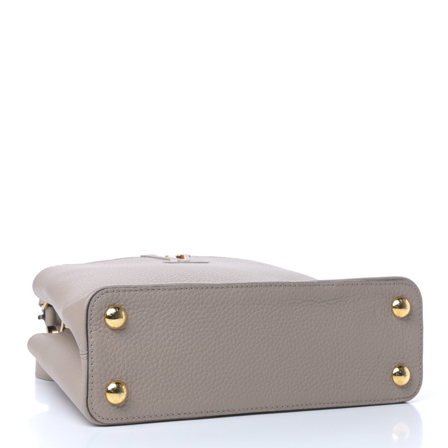 Louis Vuitton Taurillon Capucines BB Galet 4 of 8