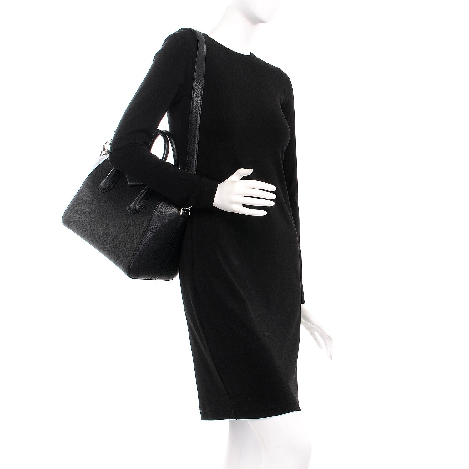 Givenchy Sugar Goatskin Small Antigona Black 2 of 10