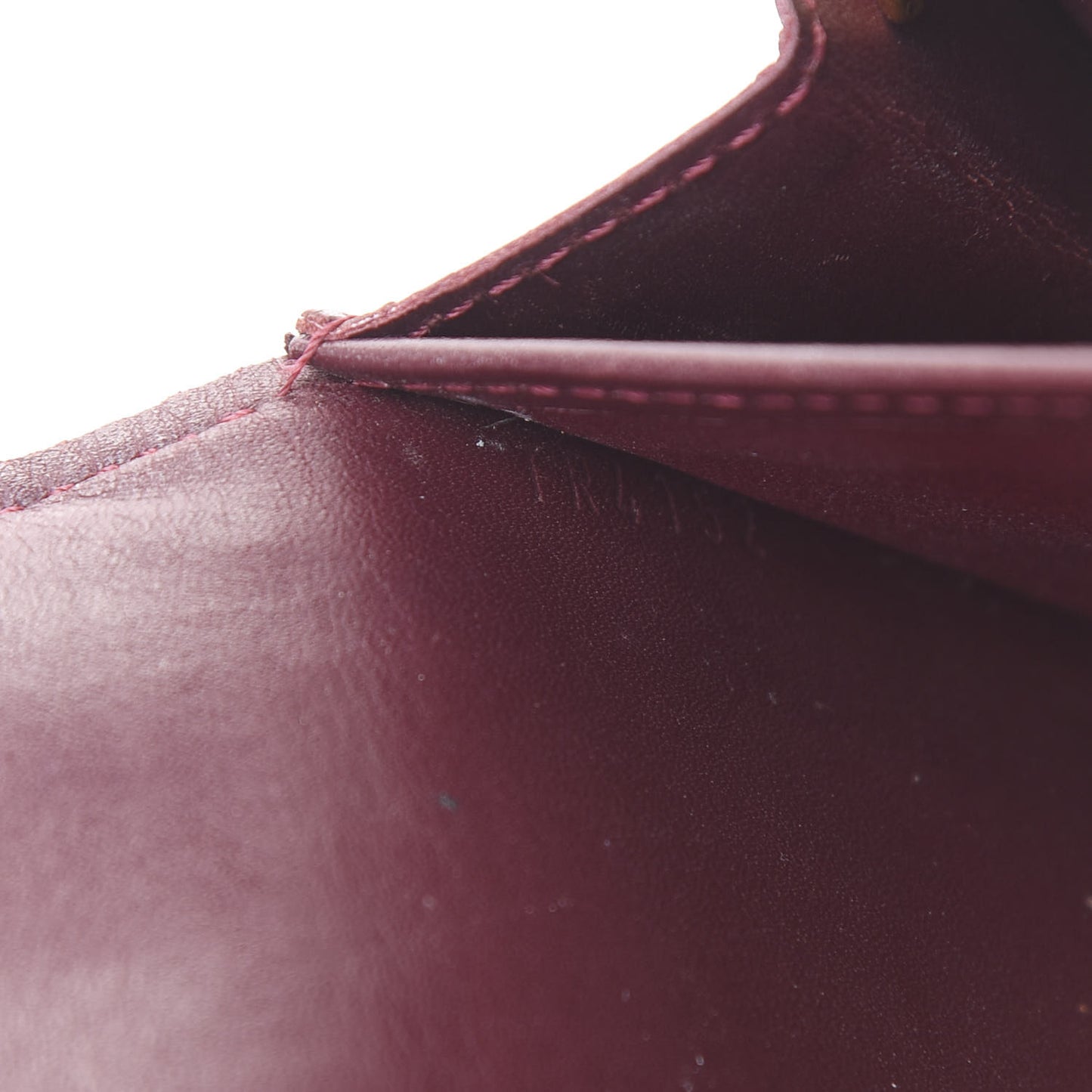 Vernis Sarah Wallet Rouge Fauviste