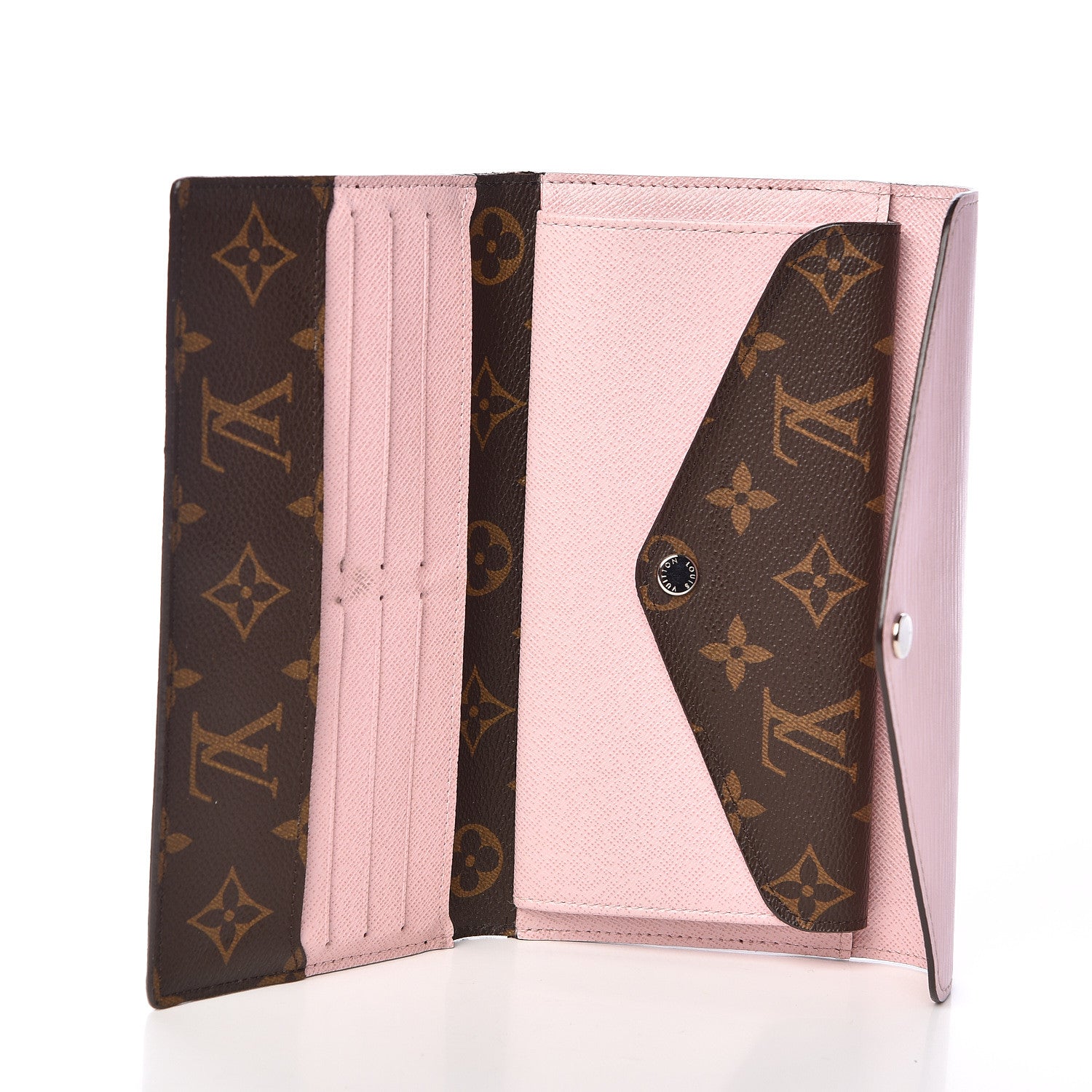 Louis Vuitton Monogram Epi Marie-Lou Long Wallet Rose Clair 5 of 8