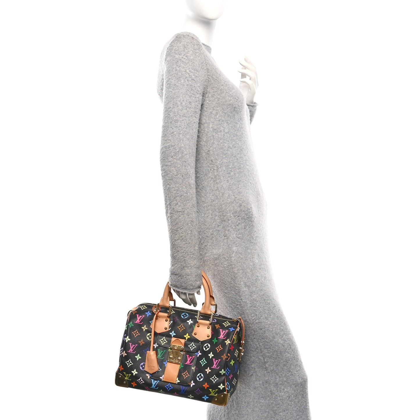 Monogram Multicolor Speedy 30 Black