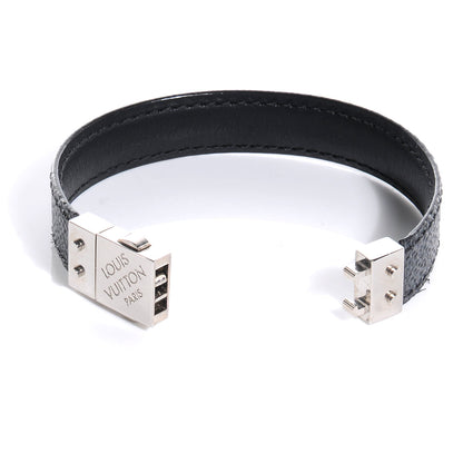 Louis Vuitton Damier Graphite Check It Reversible Bracelet 3 of 4