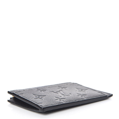 Louis Vuitton Empreinte Zipper Card Holder Black 4 of 8