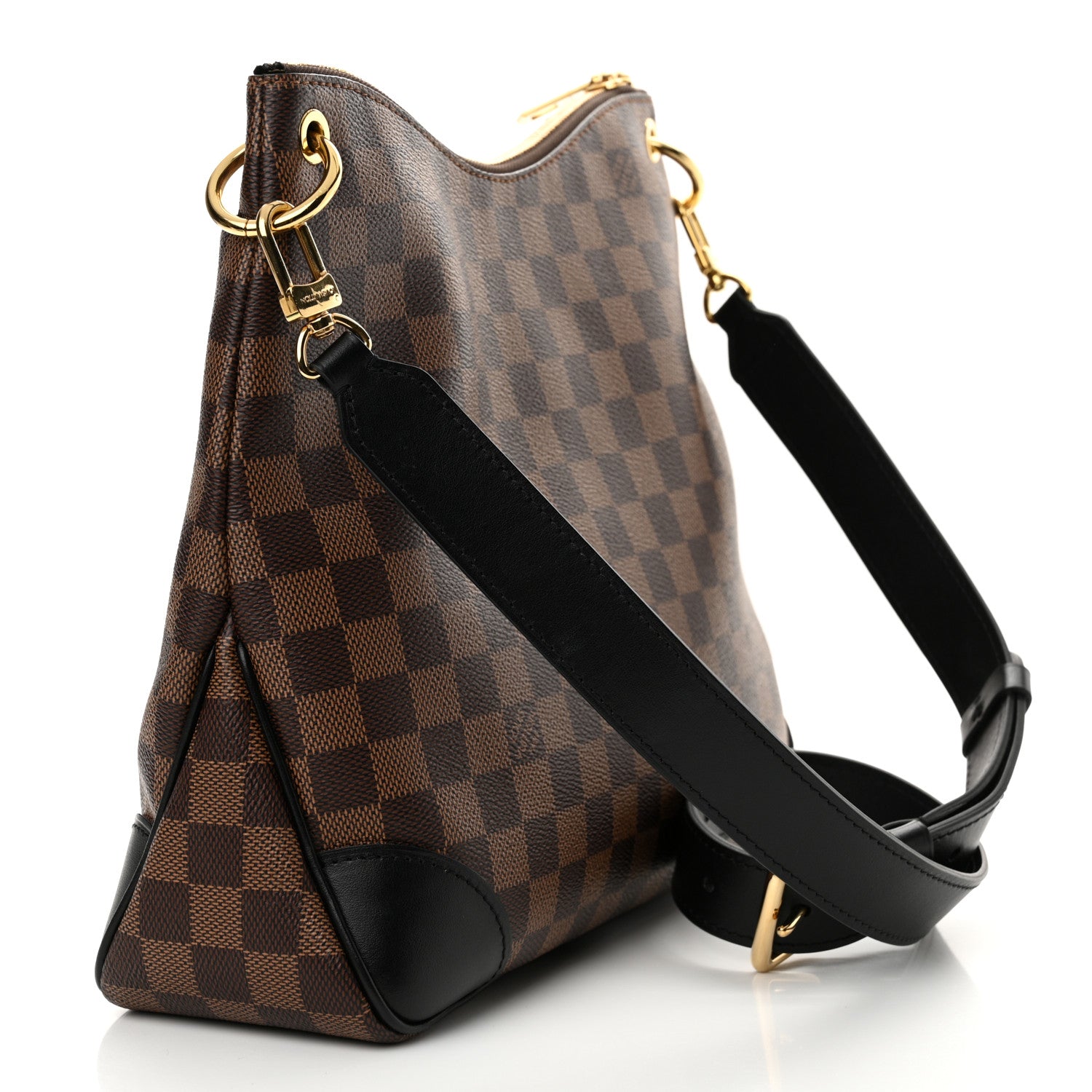 Louis Vuitton Damier Ebene Odeon PM Black 3 of 9