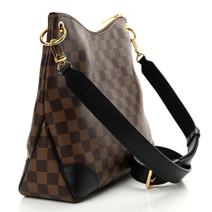 Louis Vuitton Damier Ebene Odeon PM Black 3 of 9
