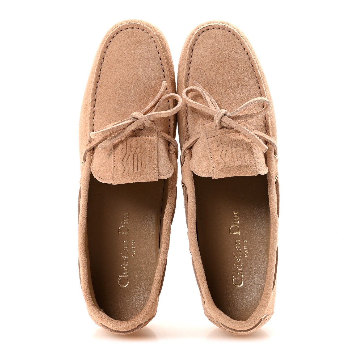 Christian Dior Suede Miss Dior Street Loafers 38 Chair 1797953