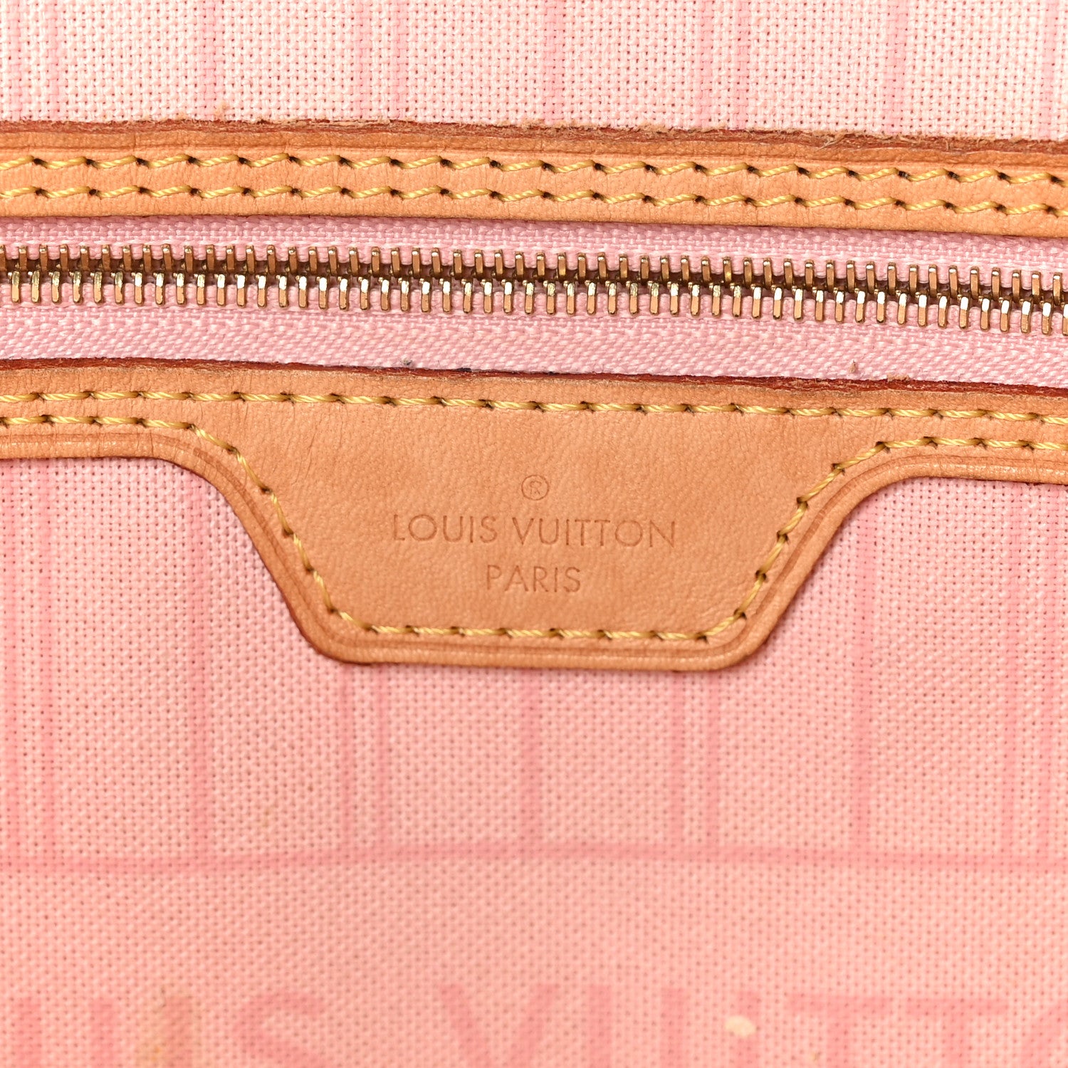 Louis Vuitton Damier Azur Neo Neverfull MM Rose Ballerine 6 of 9