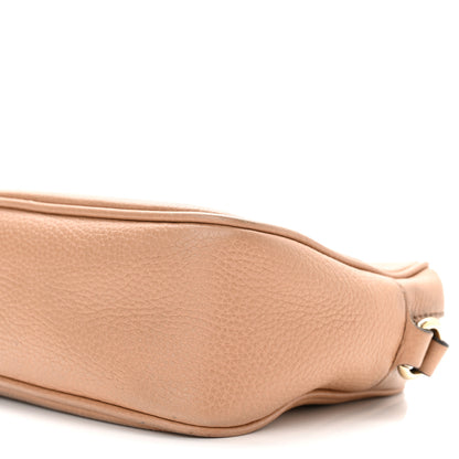 Gucci Pebbled Calfskin Small Soho Disco Bag Camelia 10 of 11