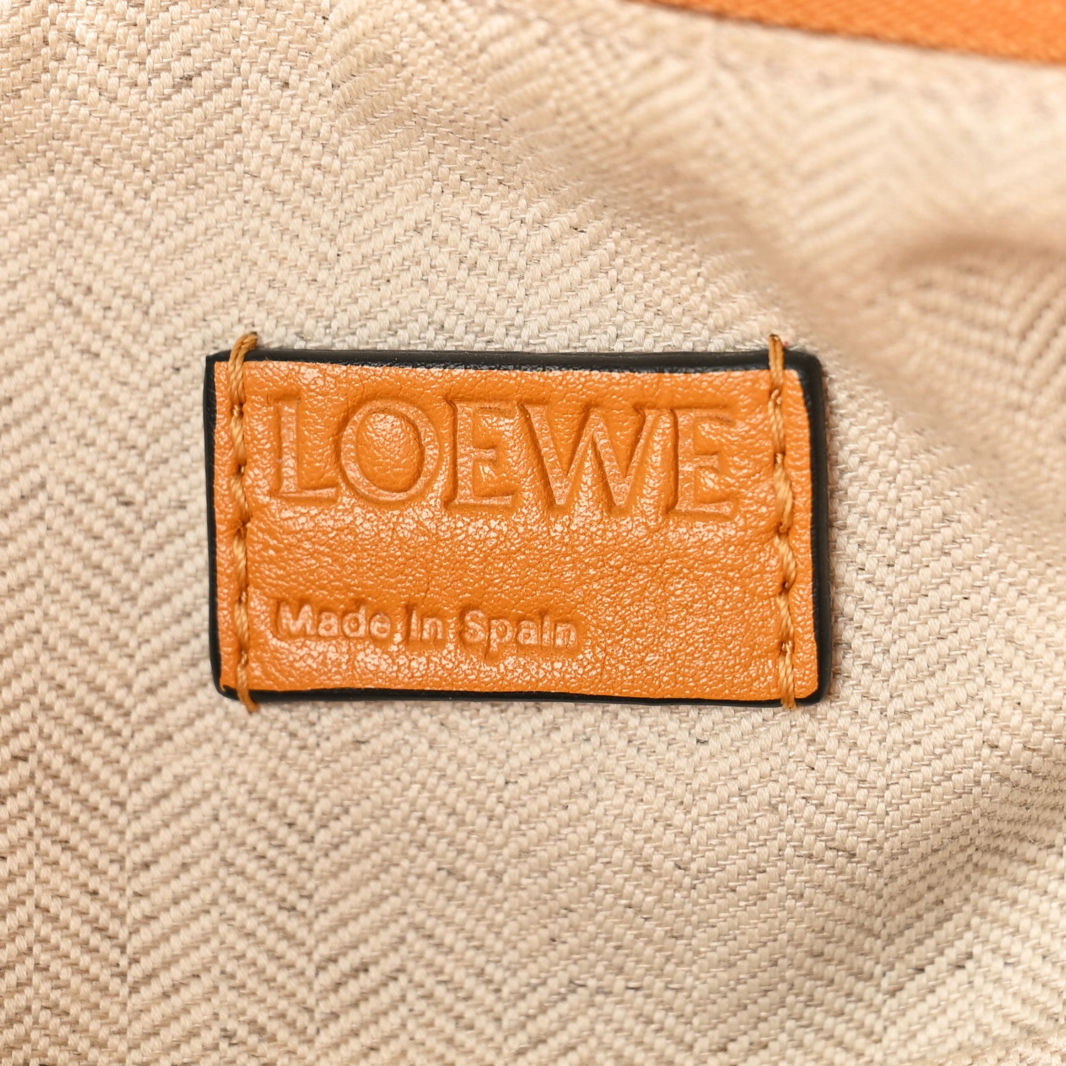 Loewe Grained Calfskin Small Puzzle Bag Sunflower 6 of 11