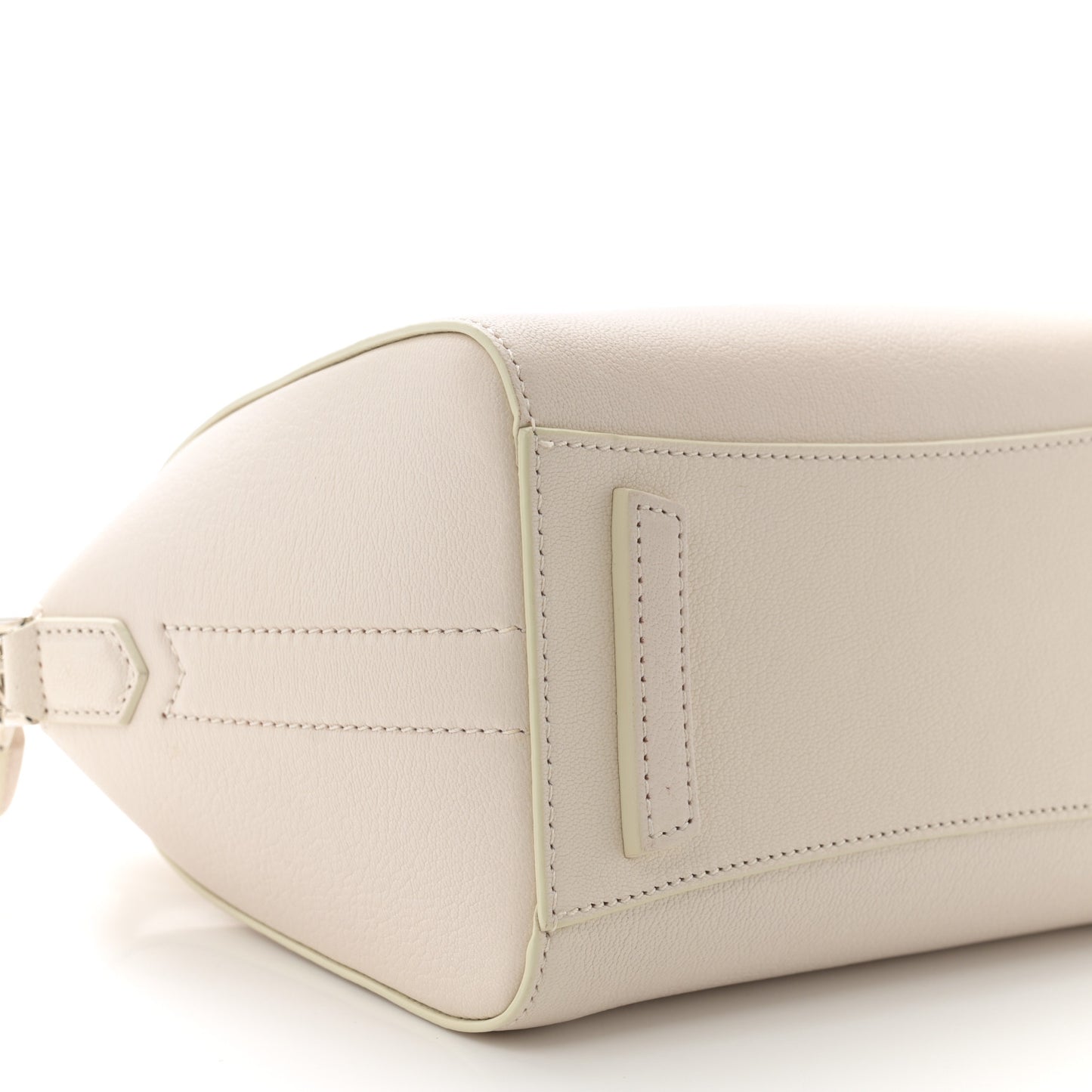 Sugar Goatskin Mini Antigona Off White