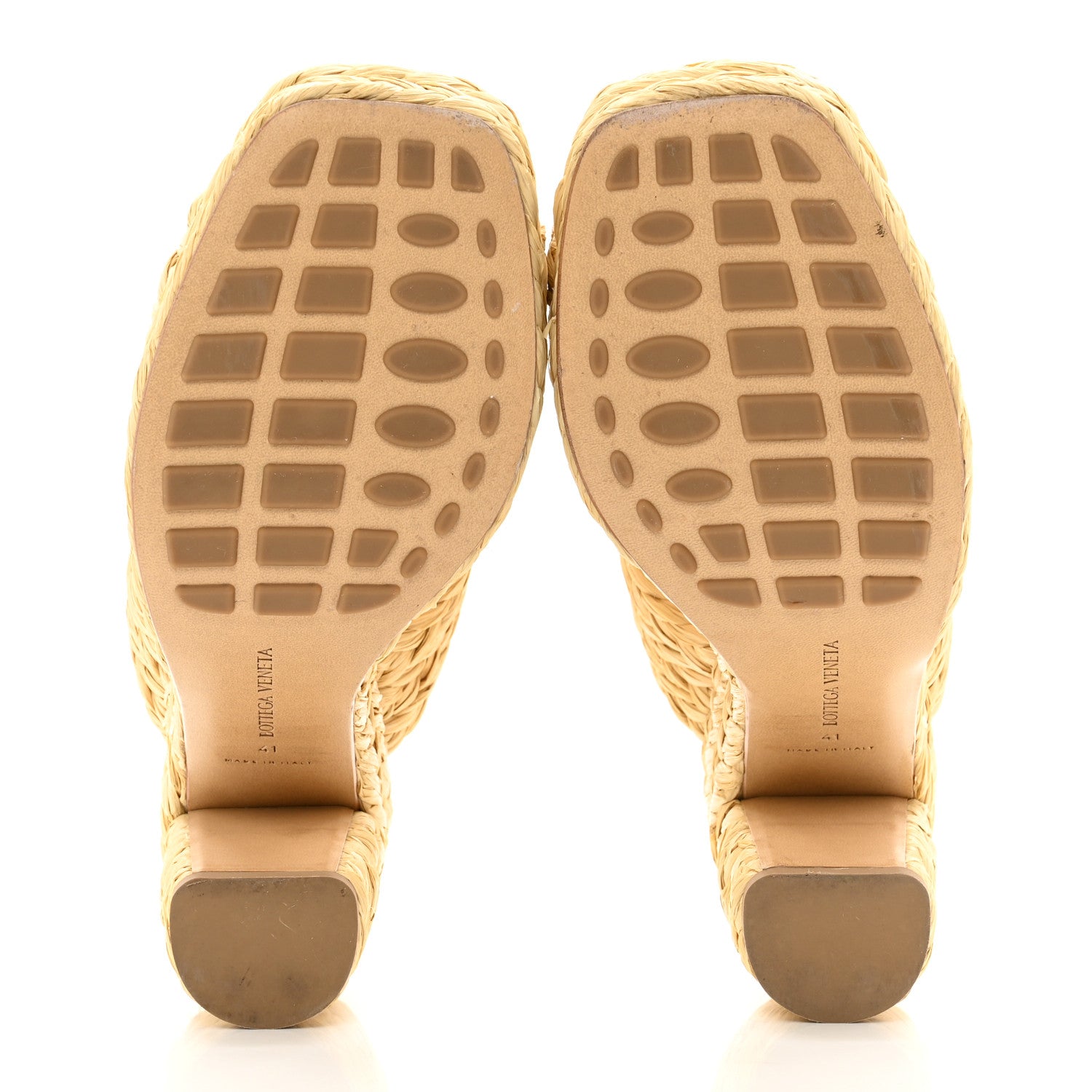 Bottega Veneta Trinity Weave Canalazzo Sandals 41 Cane Sugar 5 of 9