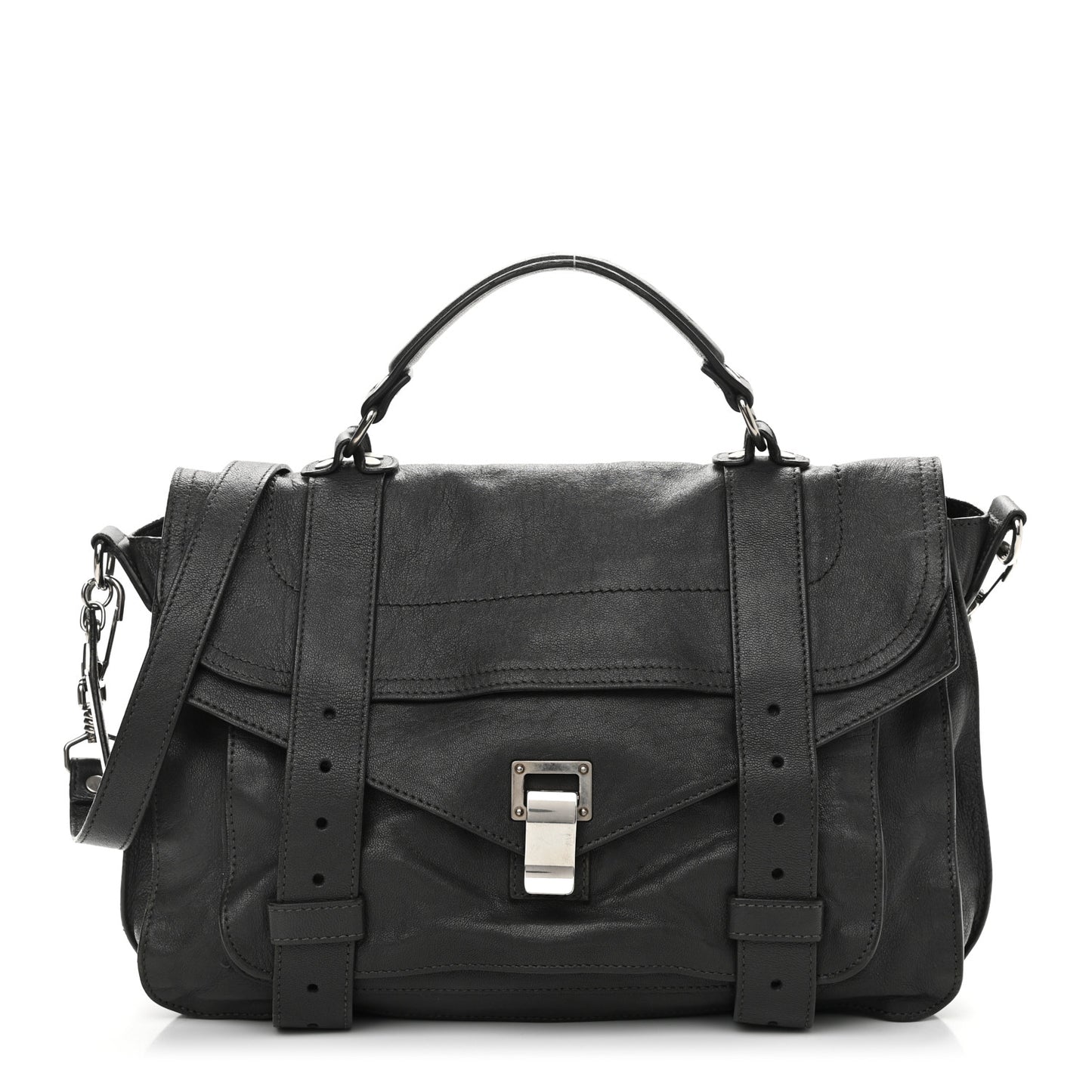 Lambskin Medium PS1 Satchel Pepe