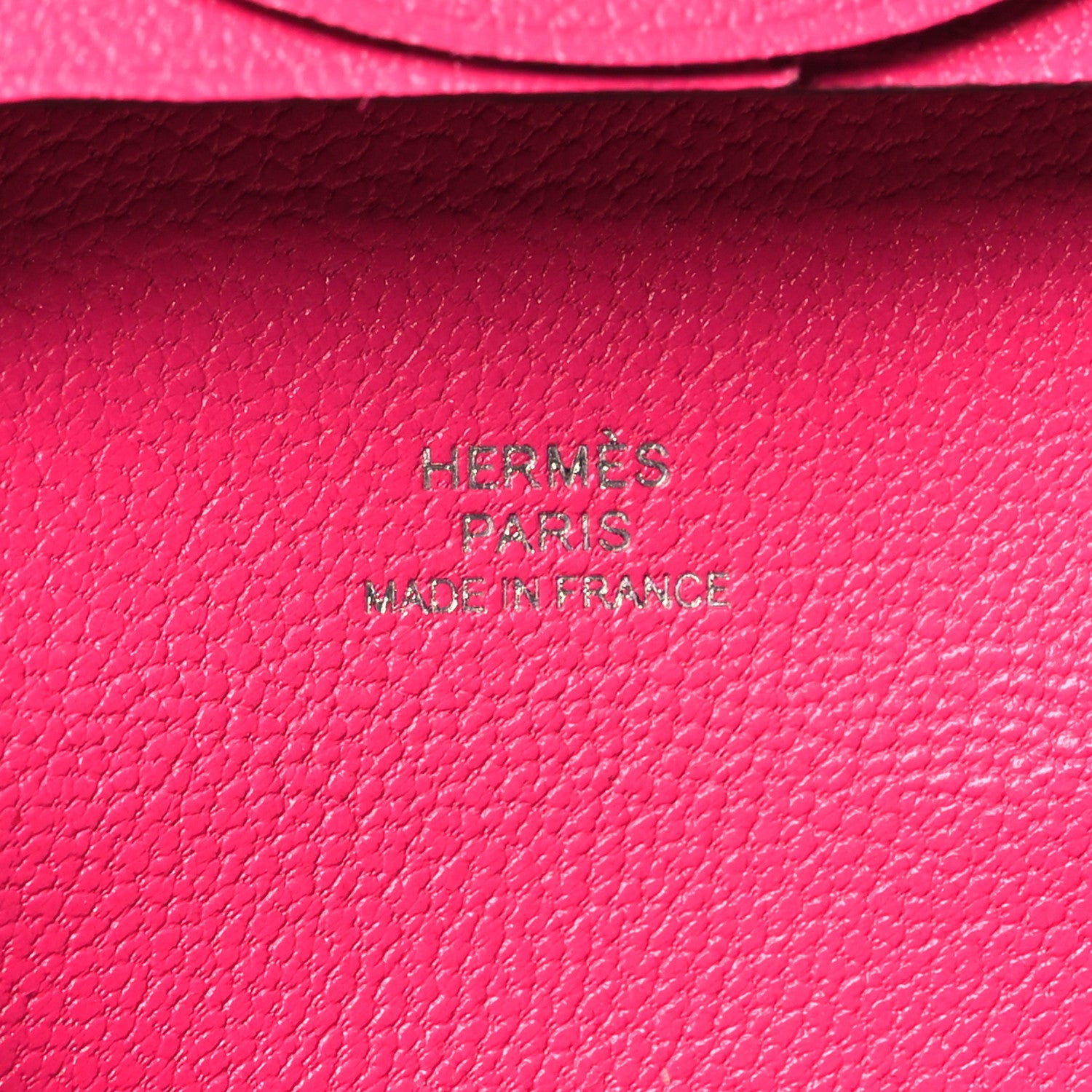 Hermes Chevre Chamkila Bastia Coin Purse Rose Pop 6 of 6