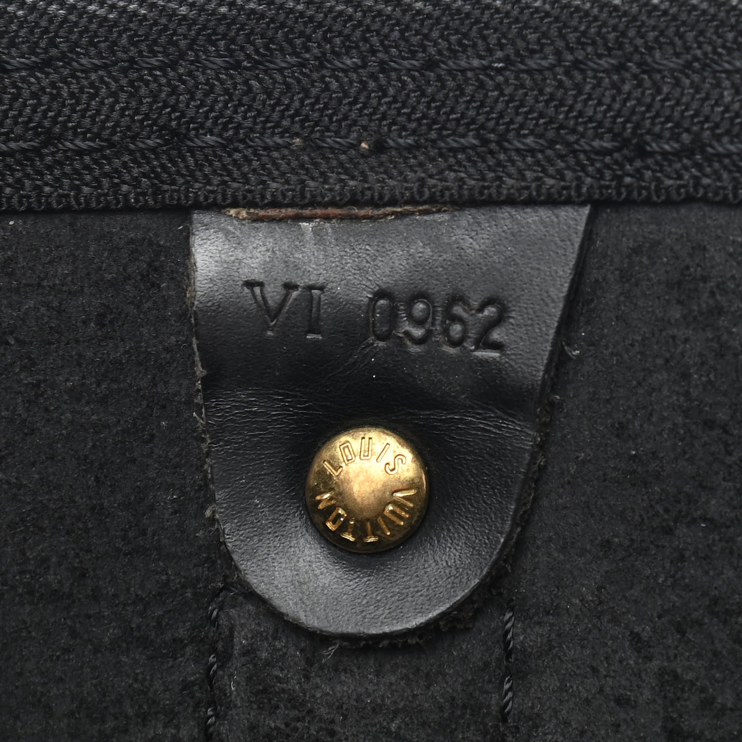 Louis Vuitton Epi Keepall 45 Black 7 of 10