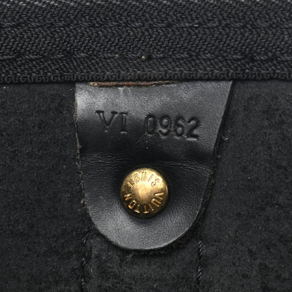 Louis Vuitton Epi Keepall 45 Black 7 of 10
