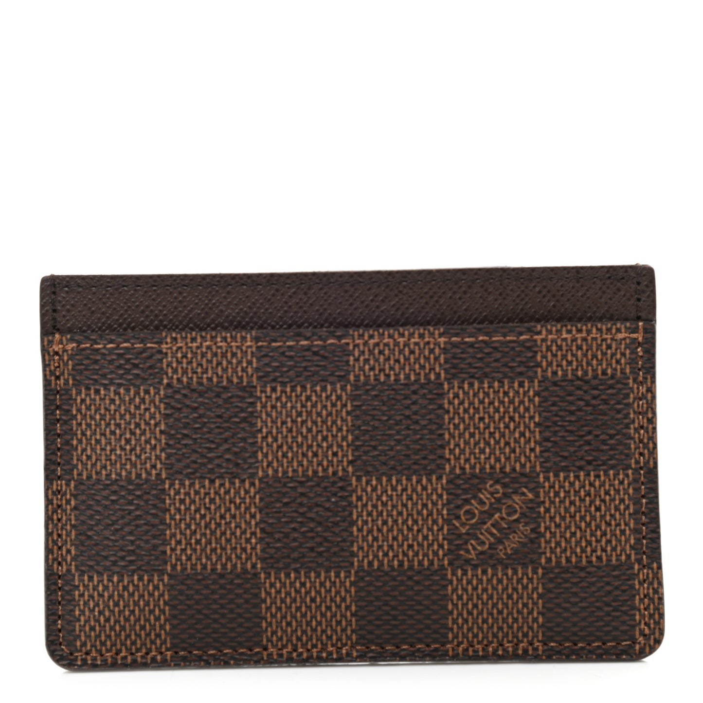 Damier Ebene Card Holder