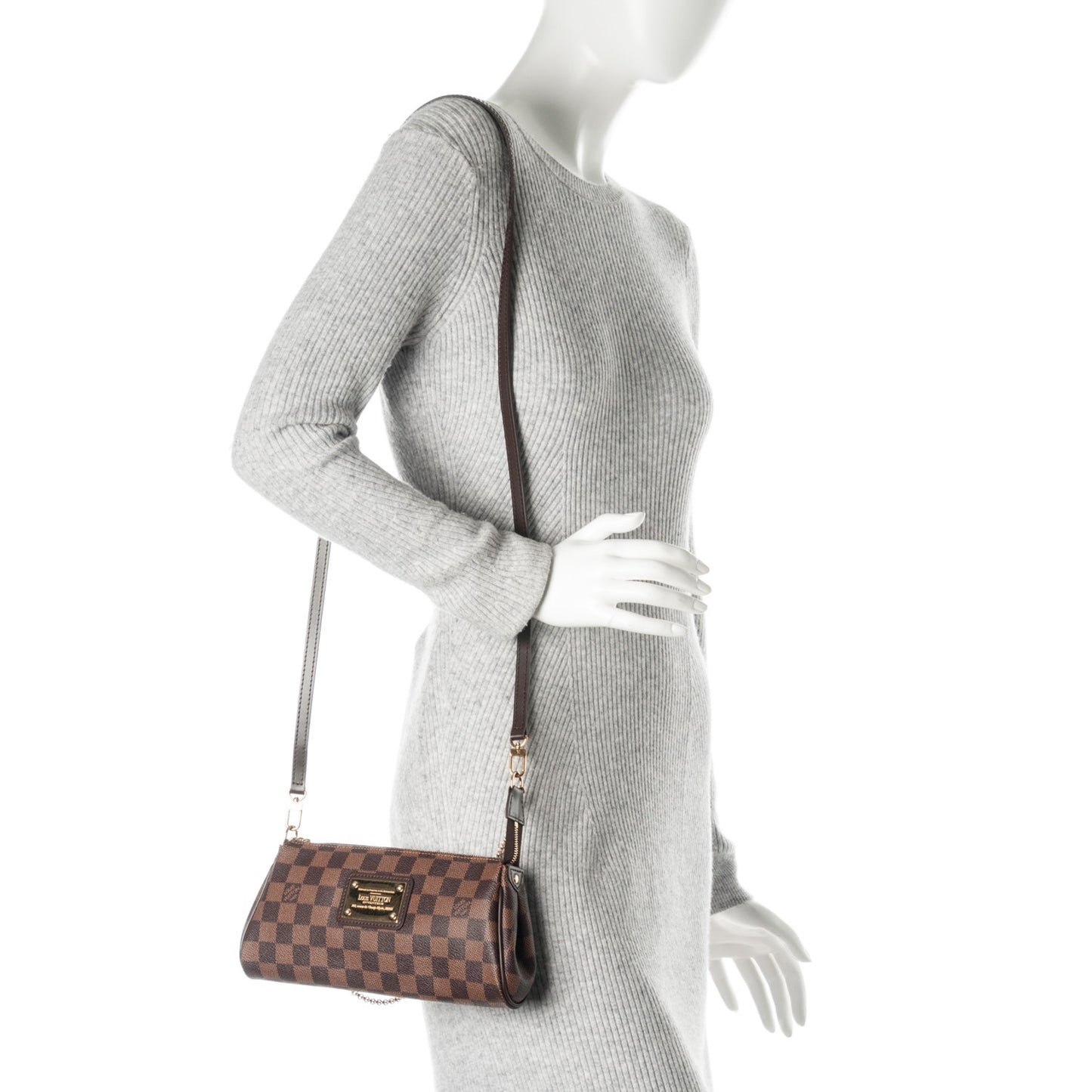 Damier Ebene Eva Clutch