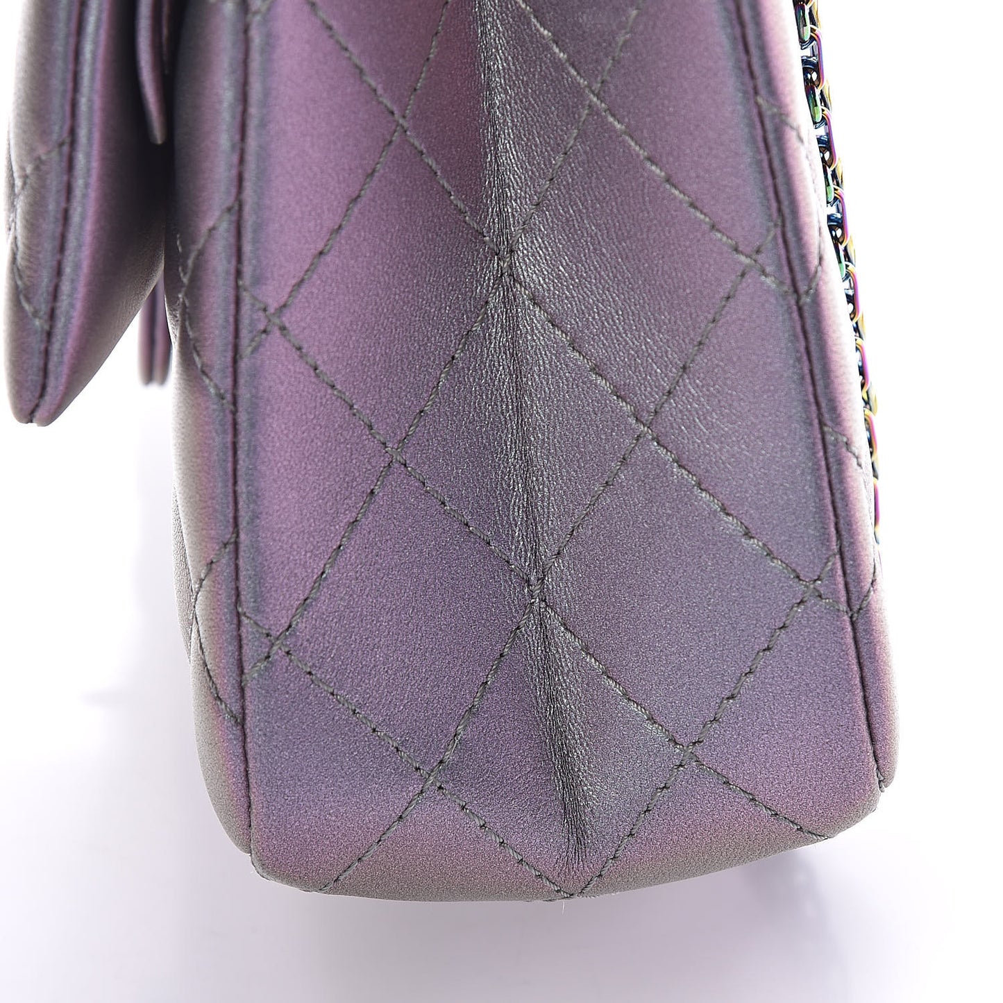 Iridescent Lambskin Quilted 2.55 Reissue 226 Flap Light Purple