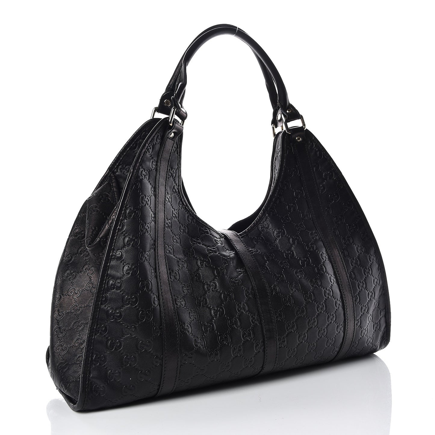 Guccissima Large Joy Shoulder Bag Black