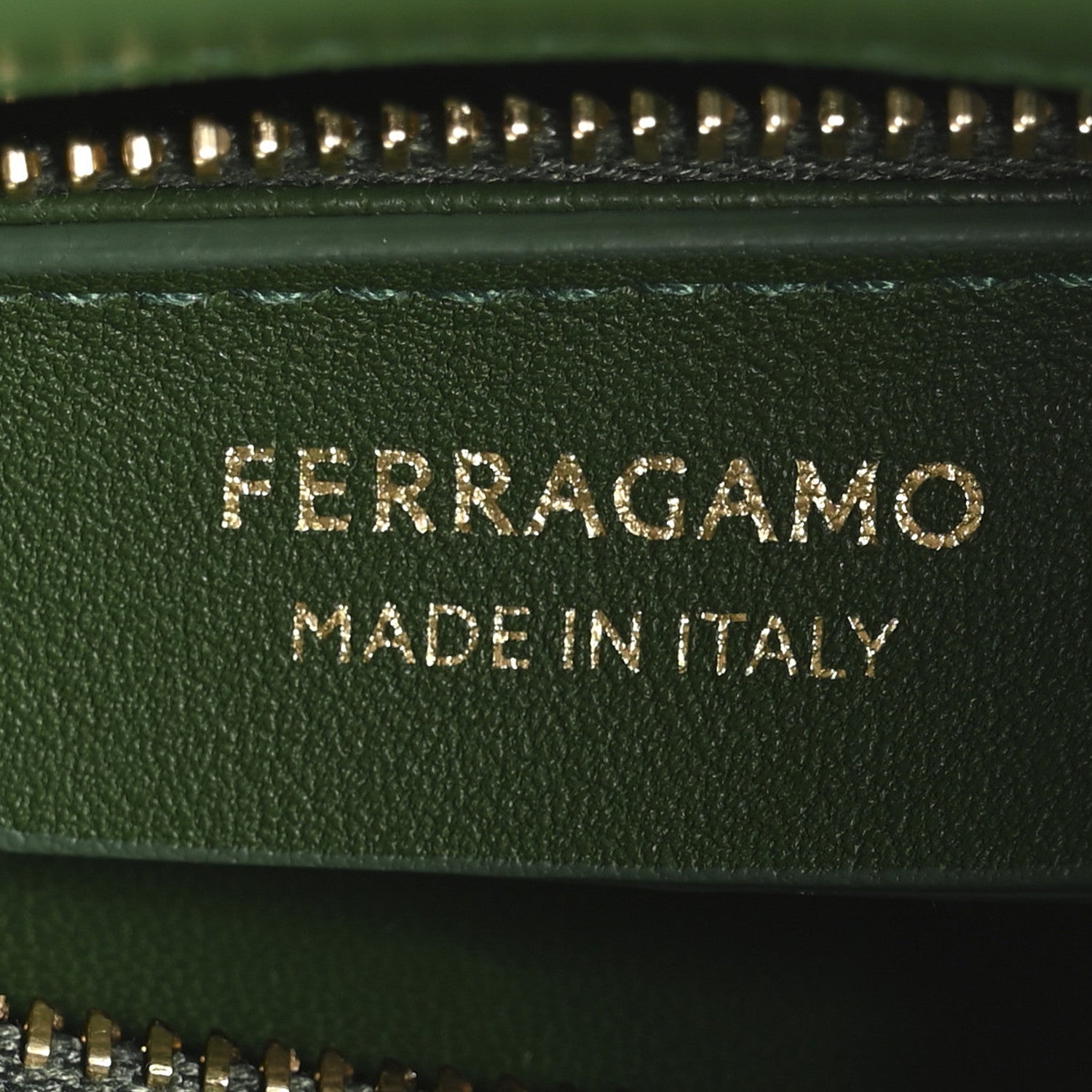 Salvatore Ferragamo Calfskin Small Hug Messenger Bag Forest Green 6 of 10