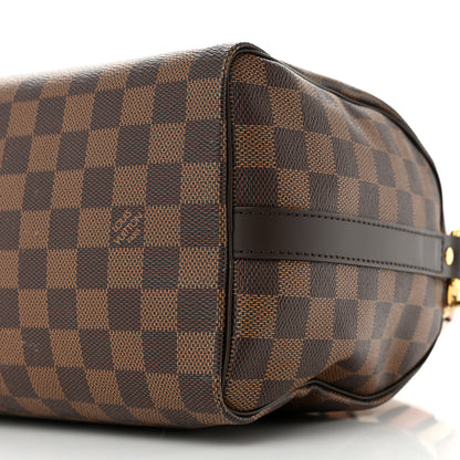 Louis Vuitton Damier Ebene Braided Speedy Bandouliere 25 Pink 9 of 9