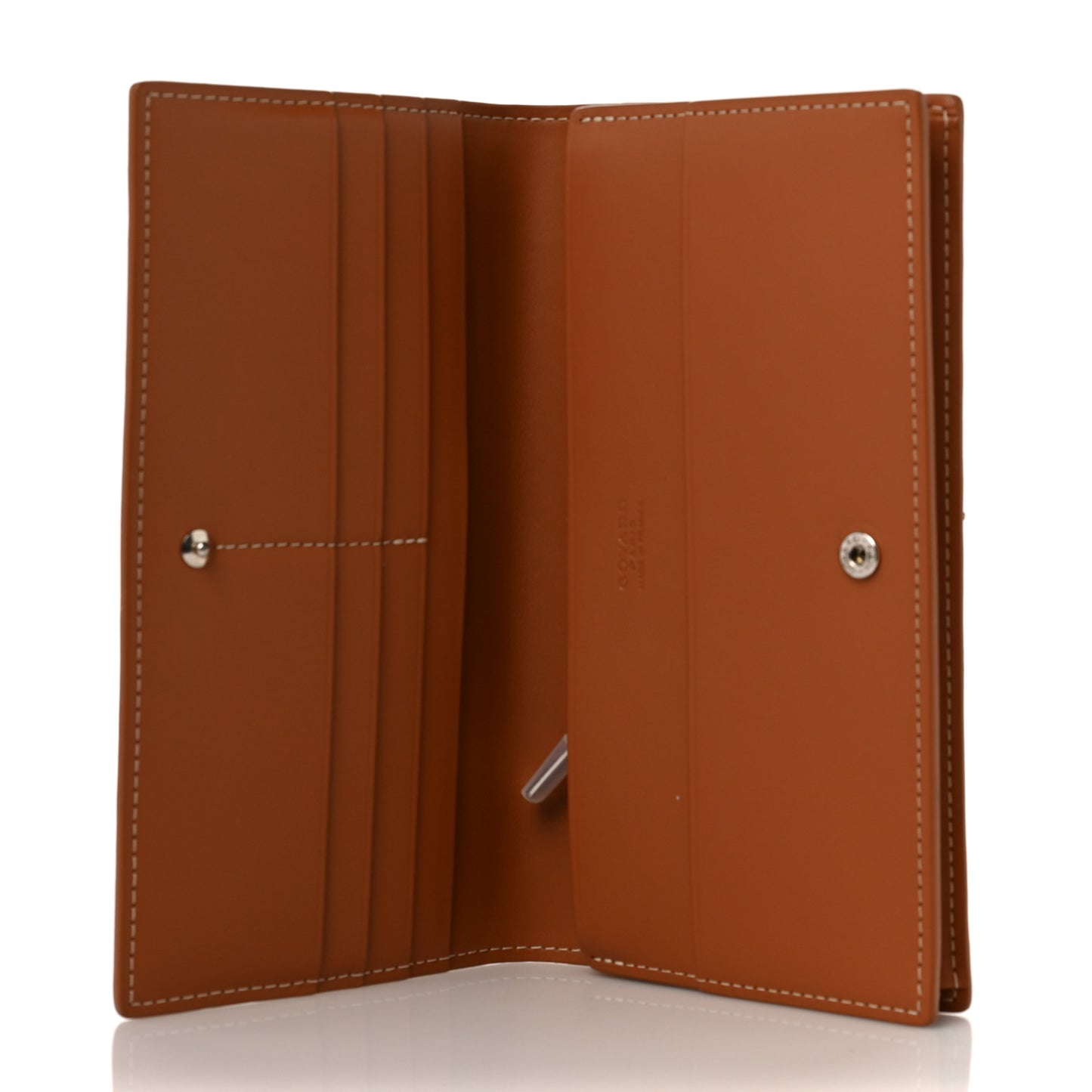 Goyardine Richelieu Wallet Black Gold