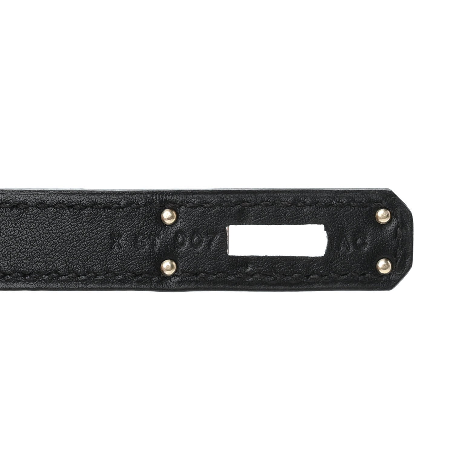 Hermes Swift Kelly Cut Clutch Pochette Black 7 of 14