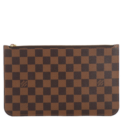 Louis Vuitton Damier Ebene Neverfull MM GM Pochette 1 of 8