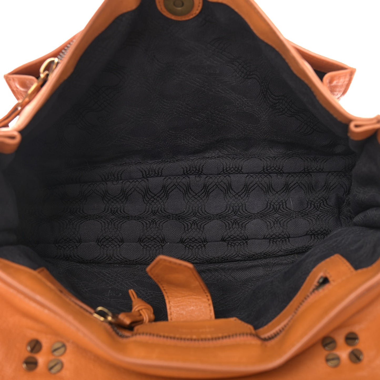 Lambskin Medium PS1 Satchel Saffron