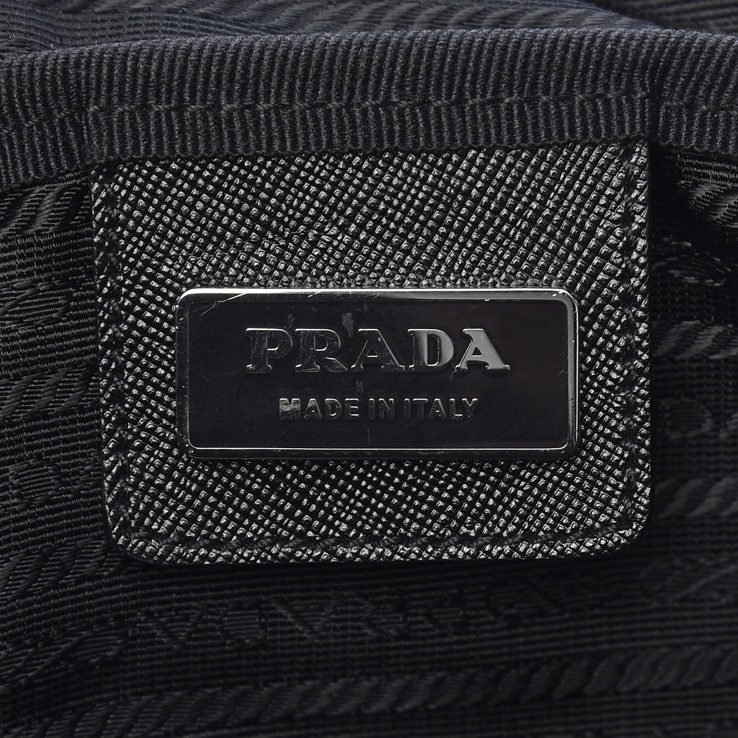 Prada Tessuto Nylon Saffiano Rolling Duffle Black 7 of 18