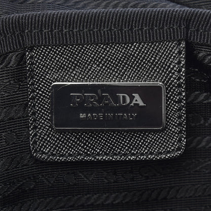 Prada Tessuto Nylon Saffiano Rolling Duffle Black 7 of 18