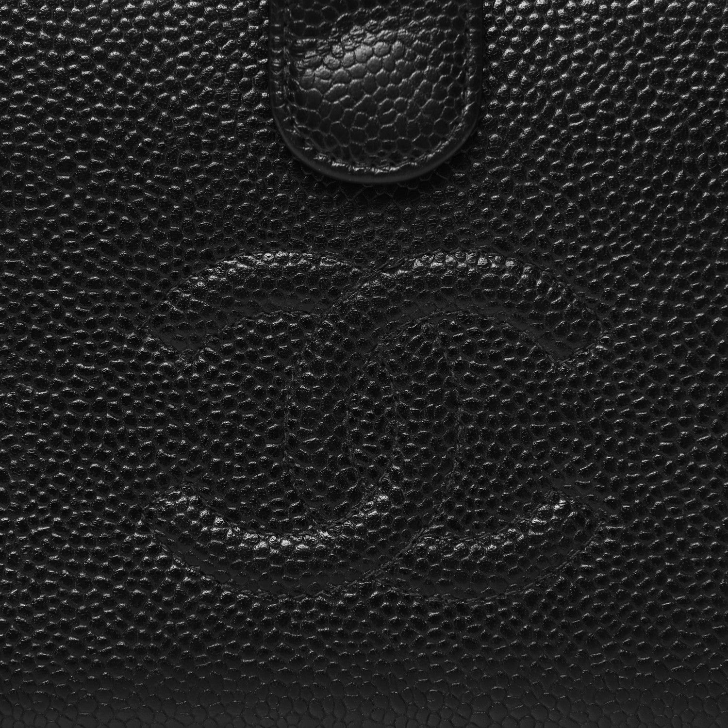 Chanel Caviar Timeless CC French Wallet Black 10 of 11