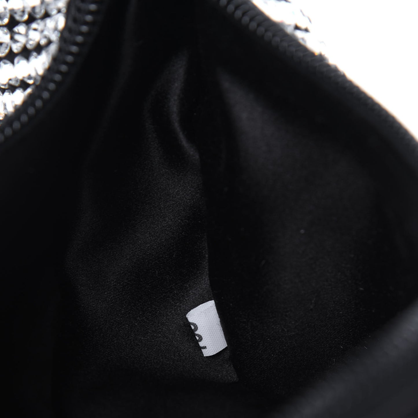 Satin Crystal Mini Re-Edition 2000 Bag Cristal