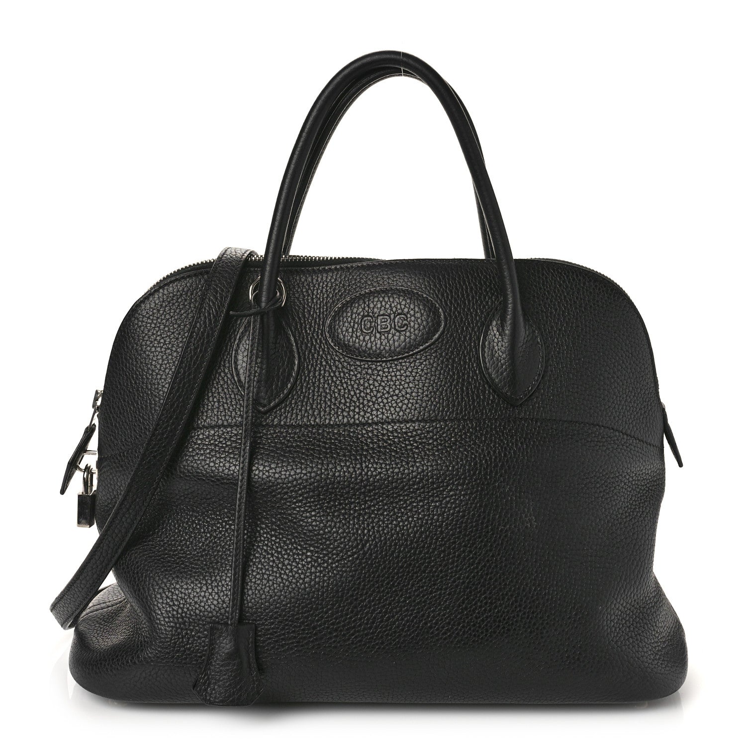 Hermes Taurillon Clemence Bolide 35 Black 1 of 11