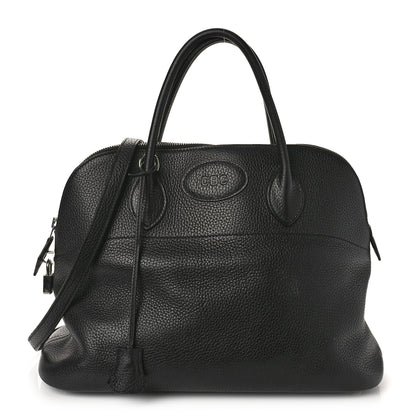 Hermes Taurillon Clemence Bolide 35 Black 1 of 11