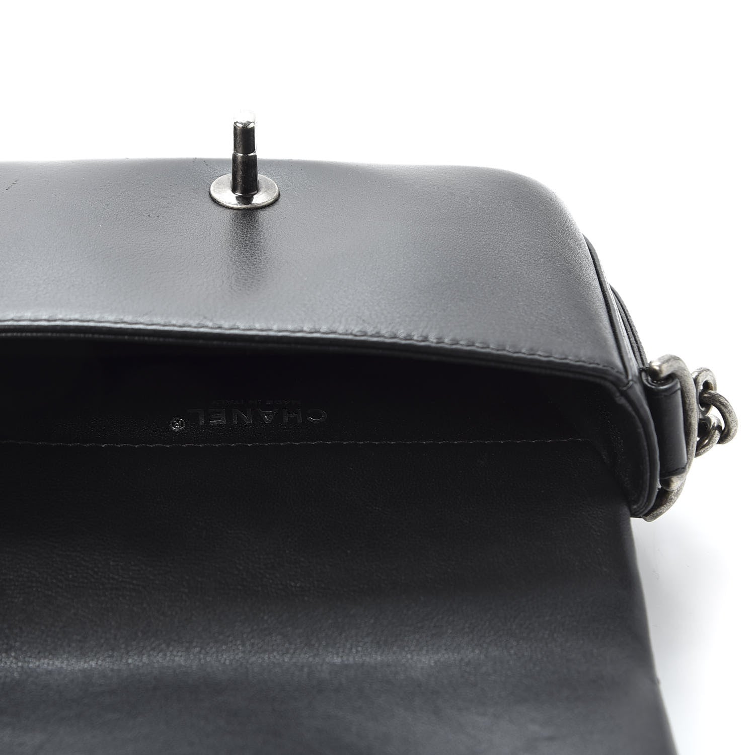 Chanel Calfskin Quilted Small Rock My Shoulder Flap Black 4 of 10