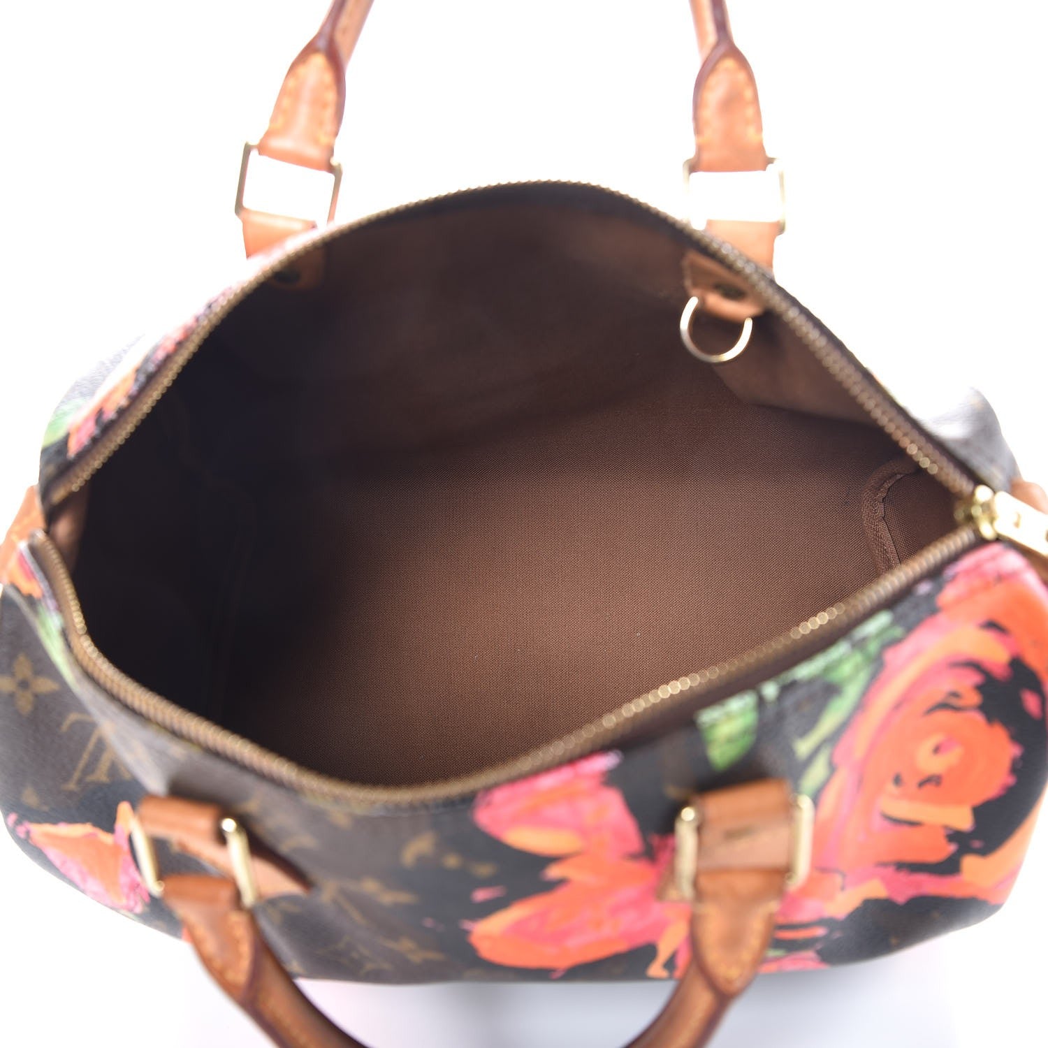 Louis Vuitton Monogram Roses Speedy 30 5 of 32